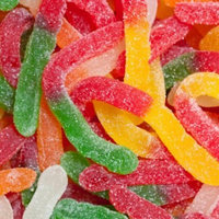 Albanese Confectionery Sour Gummi Worm: 4.5 LBS