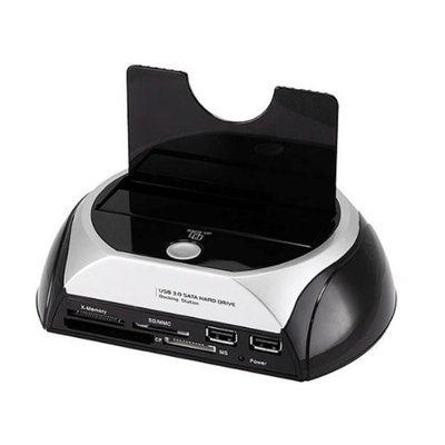 Monoprice SATA HDD USB 3.0 Docking Station w/ Card Reader & 2 Port USB Hub (USB 3.0)