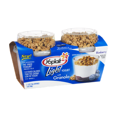 Yoplait® Light Blueberry With Granola Fat Free Yogurt