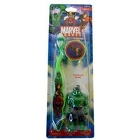 Marvel Heroes Incredible Hulk Travel Toothbrush with Mini Figurine and Cap