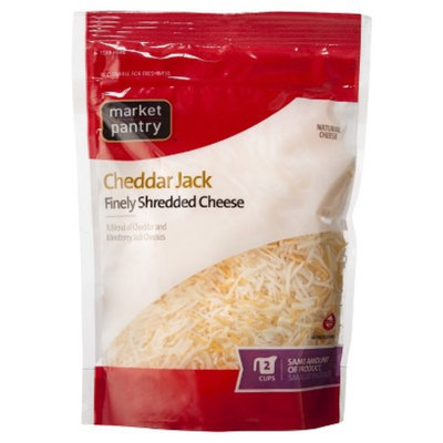 Market Pantry Finely Shredded Cheddar Jack Cheese - 8 oz.