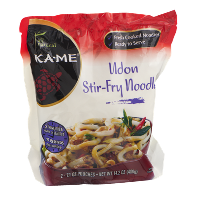 Ka-Me All Natural Udon Stir-Fry Noodles - 2 CT