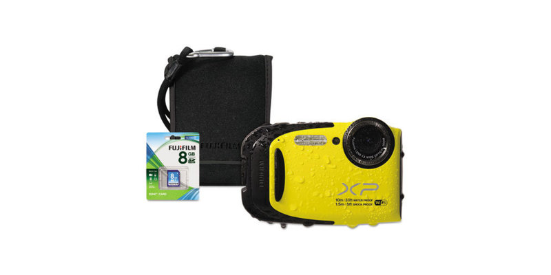 Appareil photo numérique étanche jaune FUJIFILM XP70 testé