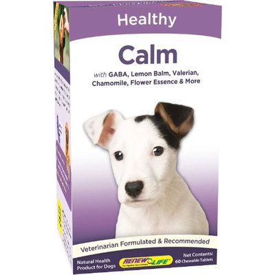 Renew Life Calm, For Dogs, 60 Chewable Tablets