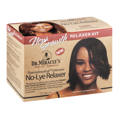 Dr. Miracle's No-Lye Relaxer Kit Super