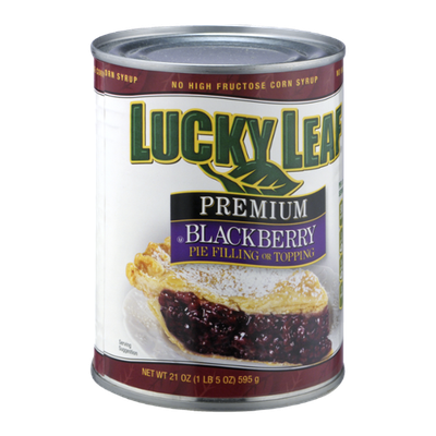 Lucky Leaf Premium Blackberry Pie Filling or Topping