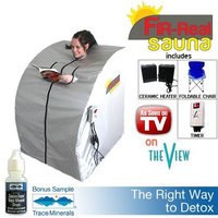 FIR-Real Portable Far Infrared Ray (FIR) Sauna X-Large