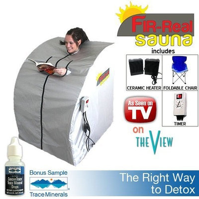 FIR-Real Portable Far Infrared Ray (FIR) Sauna X-Large