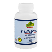 Alfa Vitamins Collagen C Hydrolysate with Vitamin C Capsules - 120 CT