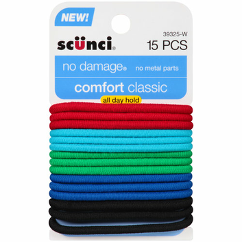 scunci No Damage Hair Elastics