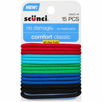 scunci No Damage Hair Elastics