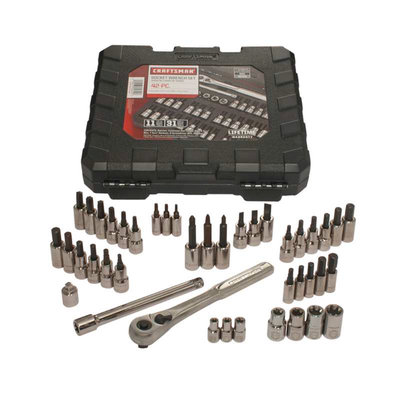 Craftsman 42 piece 1/4 and 3/8-inch Drive Bit and Torx Bit Socket Wrench Set Standard