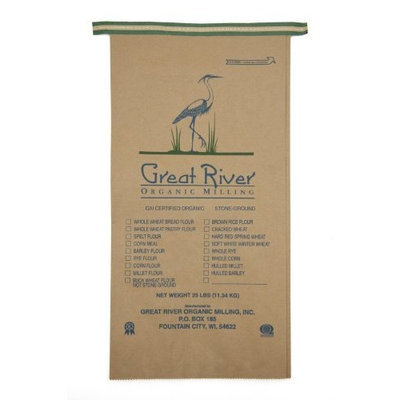 Great River Organic Milling, Organic Specialty Rye Flour, 25-Pound Package