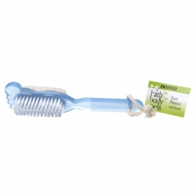 Swissco Foot Pumice with Brush, 1 ea