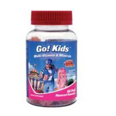 Go! Kids Lazy Town Kid's Multivitamin & Multimineral Gummies, 60 ct