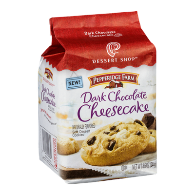 Pepperidge Farm® Dessert Shop® Soft Dessert Cookies Dark Chocolate Cheesecake