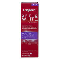 Colgate® OPTIC WHITE® PLATINUM WHITEN & PROTECT COOL MINT Toothpaste
