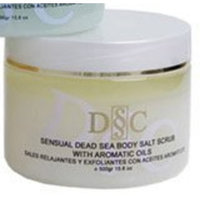 Deep Sea Cosmetics Sensual Dead Sea Body Salt Scrub milk and honey scent