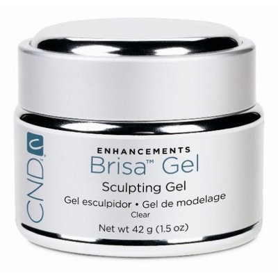 Creative Nail Brisa Gel False Nails, Clear, 1.5 Fluid Ounce