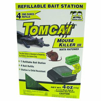 MOTOMCO LTD. Motomco 23704 Tomcat Refillable Mouse Killer 4