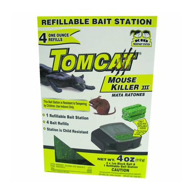 MOTOMCO LTD. Motomco 23704 Tomcat Refillable Mouse Killer 4