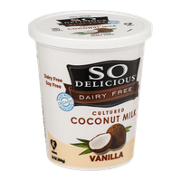 So Delicious Dairy Free Cultured Coconut Milk Vanilla