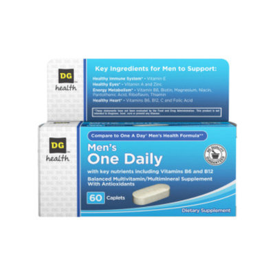 DG Health Men's One Daily Multivitamins - 60 ct