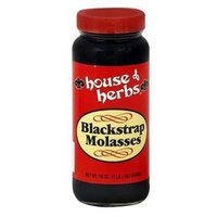 House of Herbs Blackstrap Molasses 16oz (Pack of 3)