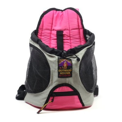 Kyjen Outward Hound Designer Pet Front Carrier, Medium, Pink