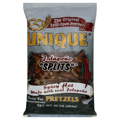 Unique Pretzel Jalapeno Pretzel, 10 Ounce -- 12 per case.