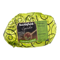 Smithfield Spirals Smoked Ham Spiral Sliced Caramel Apple