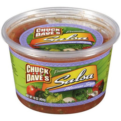 Kellogg Chuck And Dave's Premium Mexican Style Mild Salsa, 16 oz
