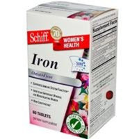 Schiff Natural Chelated Iron, Dietary Supplement, 60 Count