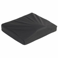 Mason Medical Titanium Gel Foam Wheelchair Cushion, Black, 16x18, 1 ea