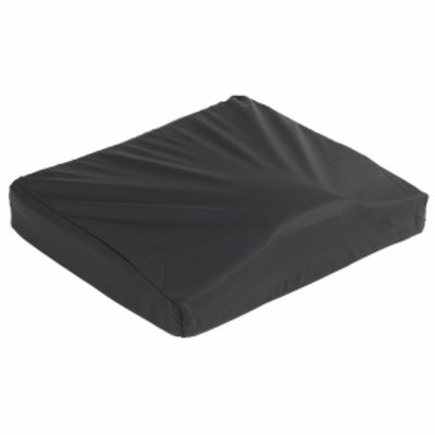 Mason Medical Titanium Gel Foam Wheelchair Cushion, Black, 16x18, 1 ea