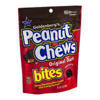 Goldenberg's Peanut Chews Original Dark Bites