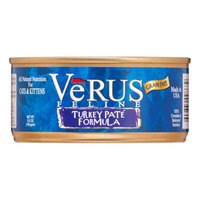 Verus Grain Free Turkey Pate Canned Wet Cat Food (5.5 oz.) (Set of 24)