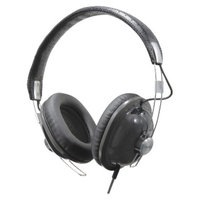 Panasonic RetroStyle Monitor On-the-Ear Headphones - Black (RP-HTX7-