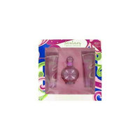 Britney Spears Gift Set -- 3. 3 oz Eau De Parfum Spray + 3. 3 oz Body Souffle + 3. 3 oz Shower Gel