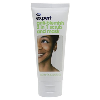 Boots Expert Anti-Blemish 2-in-1 Scrub & Mask