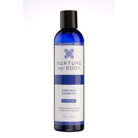 Organic Everyday Shampoo by Nurture My Body - 100% Organic - Fragrance Free - For All Hair Types - Color Safe - Satisfaction GUARANTEED!