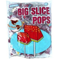 Albert's Big Slice Lollipops Cherry Flavor (48 count)