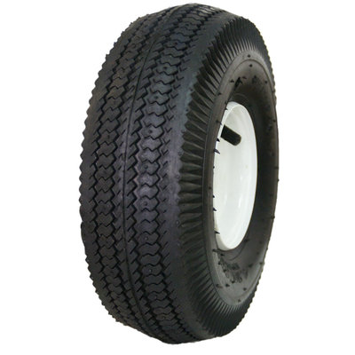 David Shaw Silverware Na Ltd HI-RUN Wheelbarrow Tire & Wheel 4.10/3.50 4 Sawtooth - David Shaw Silverware NA LTD