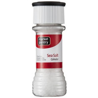 Market Pantry Sea Salt with Grinder - 3.18 oz.