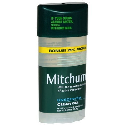 Mitchum Anti-Perspirant & Deodorant, Clear Gel, Unscented, Bonus, 2.82 oz.