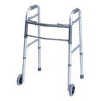 Lumex Everyday Dual Release Walker with Wheels, Adult 2/Case