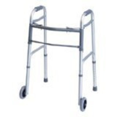 Lumex Everyday Dual Release Walker with Wheels, Adult 2/Case