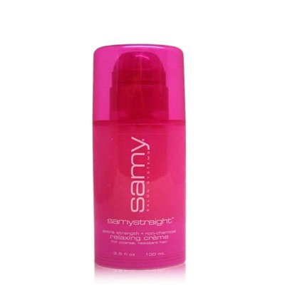 Samy Samystraight Relaxing Creme 3.5 fl. oz. Bottle.