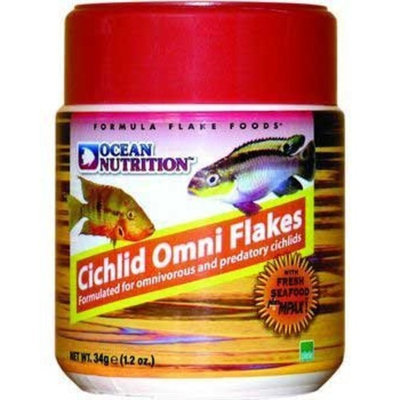 Ocean Nutrition (Salt Creek) Cichlid Omni Flake 2 1/2oz