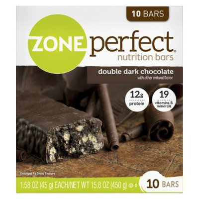 ZonePerfect Double Dark Chocolate Nutrition Bars - 10 Count
